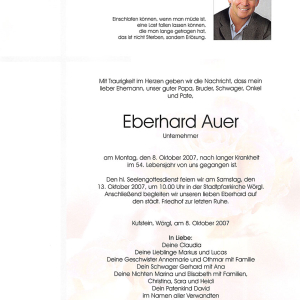 Auer Eberhard G